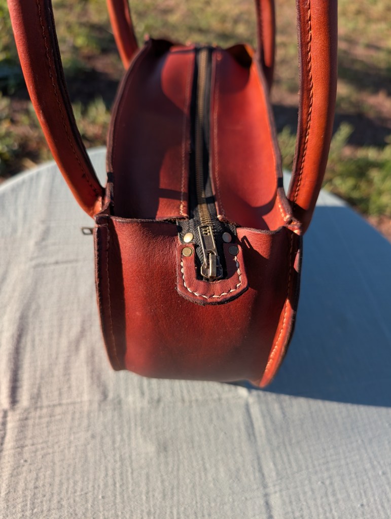 Sac Sofie en cuir pleine fleur