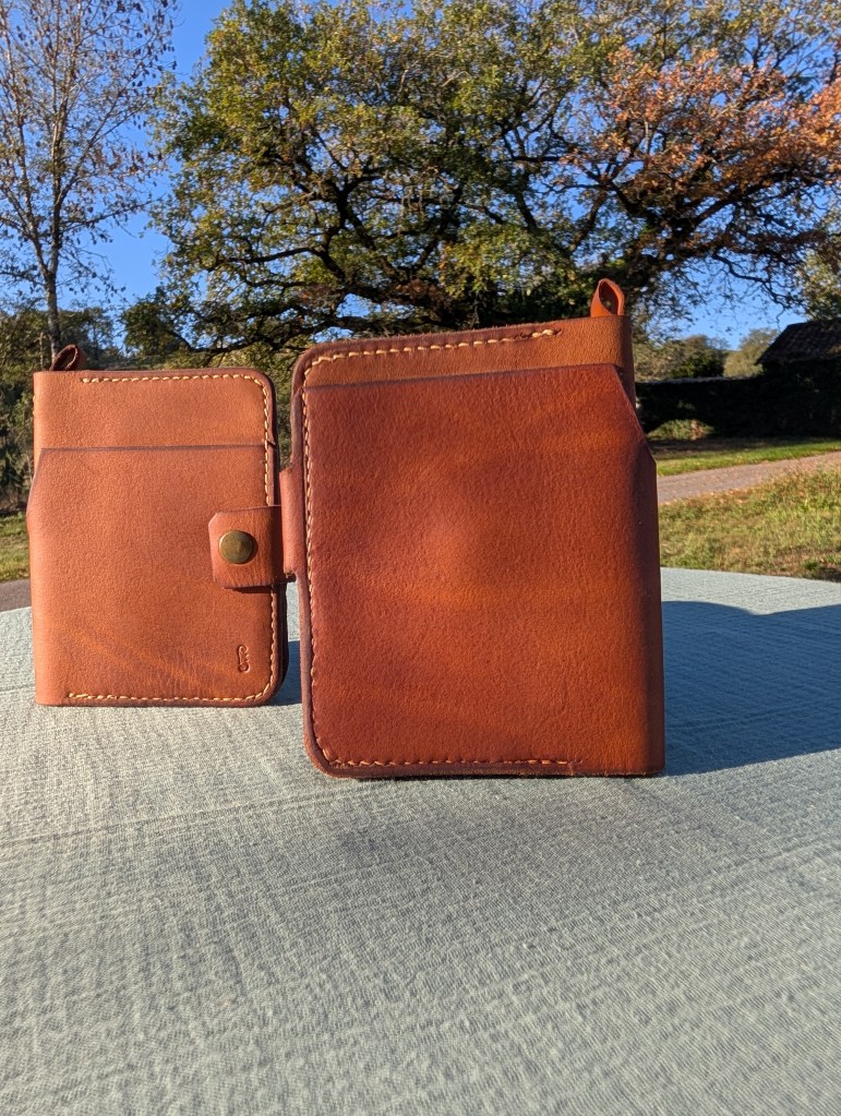 Vespucci, porte-monnaie artisanal en cuir